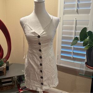 Forever 21 Ivory Dress